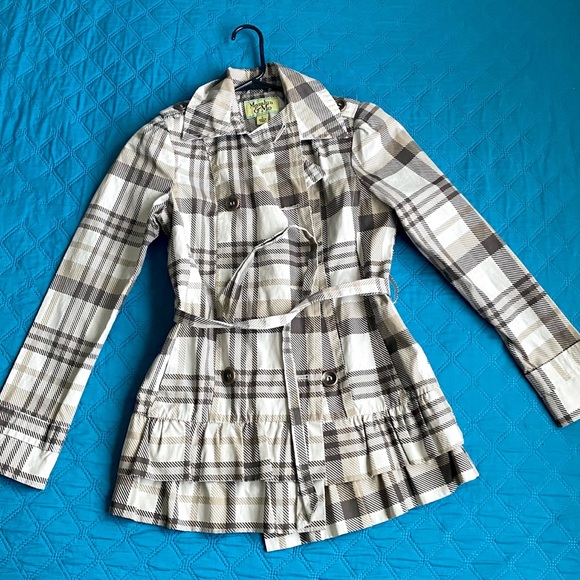 Nordstrom Cream Plaid Jacket - Picture 11 of 11